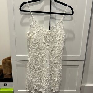 H&M White Lace Dress
